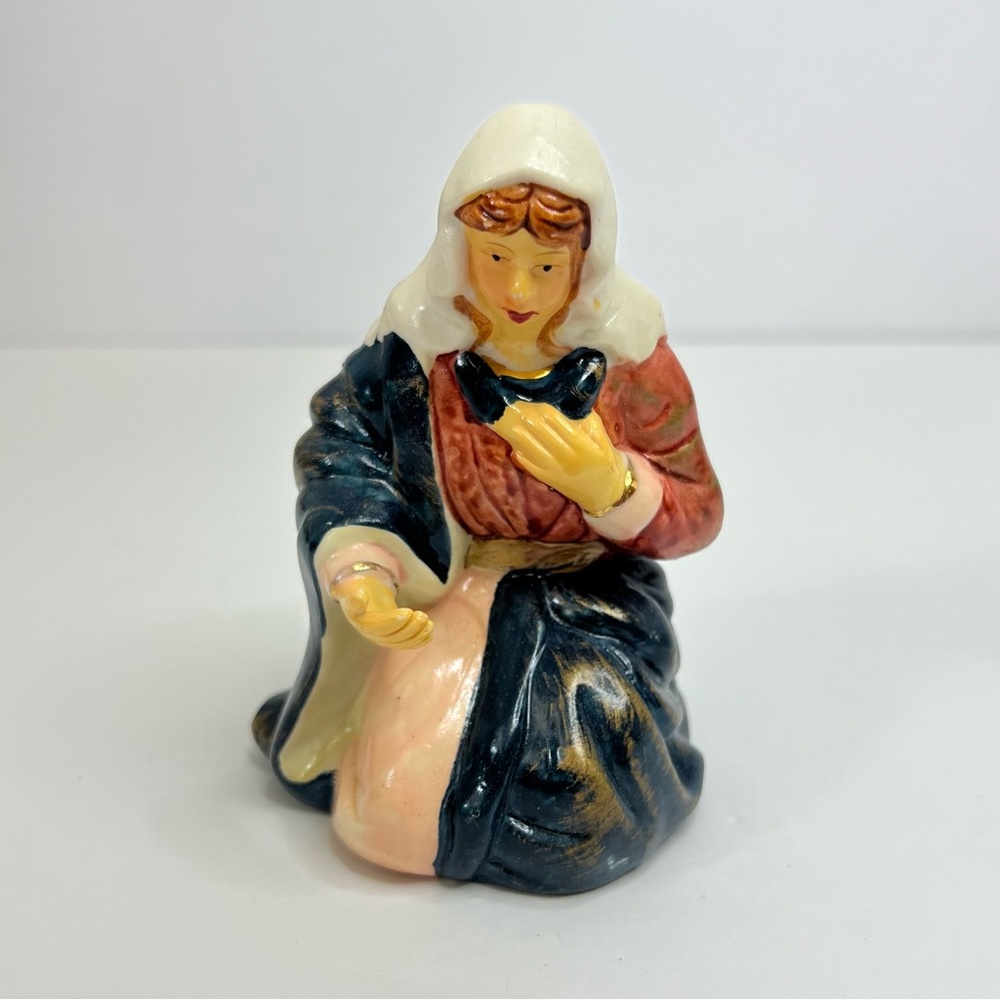 Holiday By Kirklands Nativity Set Hand Painted Replacement Mary Figurine Mother